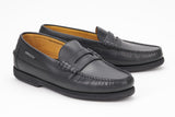 Mephisto Men's Cap Vert Black Smooth 4900 penny loafer multi view