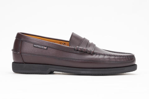 Mephisto Men s Cap Vert Slip On Penny Loafer Cordovan Mephisto