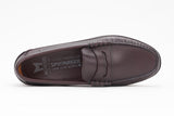 Mephisto Men's Cap Vert Cordovan Smooth 9070 penny loafer top view