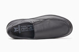 Mephisto Men's Davy Black Leather Slip-On Waterproof Loafer Top View