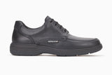 Mephisto Men's Douk Water Resistant Black Casual Dress Lace Up Side View
