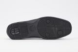 Mephisto Men's Edlef Black Smooth 8800 casual dress loafer with elastic goring bottom view