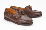 Mephisto Men's Hurrikan Brown Smooth 4951 lace boat shoe multi view