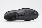 Mephisto Men's Melchior Black Smooth / Grain 9000/400 cap toe dress oxford top view