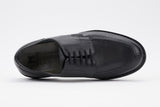 Mephisto Men's Phoebus Black Smooth 8800 split toe dress oxford top view