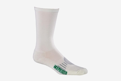 Mephisto Men's Seattle Merino Wool Sock Bark mid calf profile view