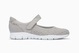 Mephisto Women's Yelina Slip On Walking Shoe Cloud Bucksoft Side View